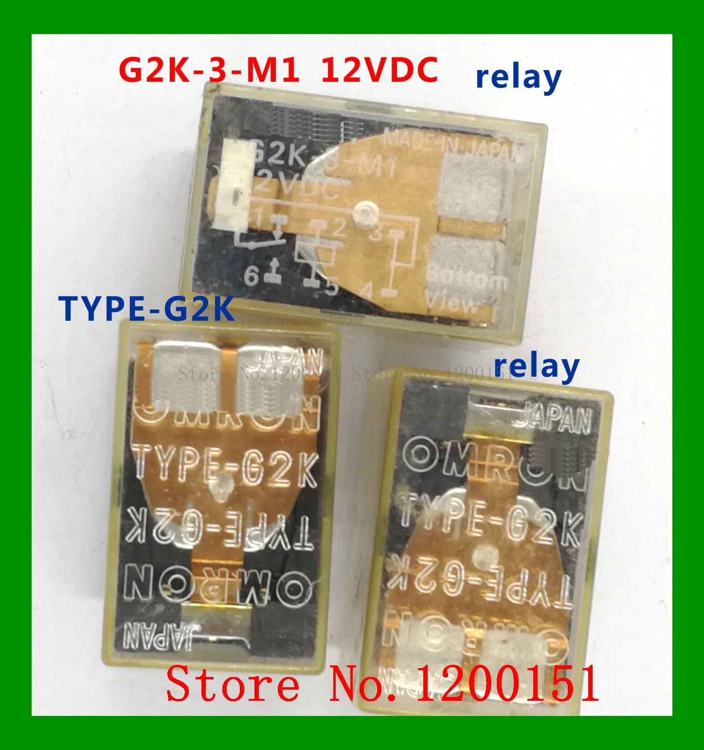 

G2K-3-M1 12VDC TYPE-G2K relay DIP