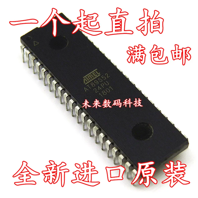 10 шт./лот AT89S52-24PU DIP-40