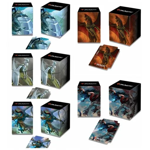 Ультра Pro M19 Elder Dragon Deck Boxes TCG Box Holding 100 карт коробка для хранения MGT/YGO/FOW/CFV/Star Realms |