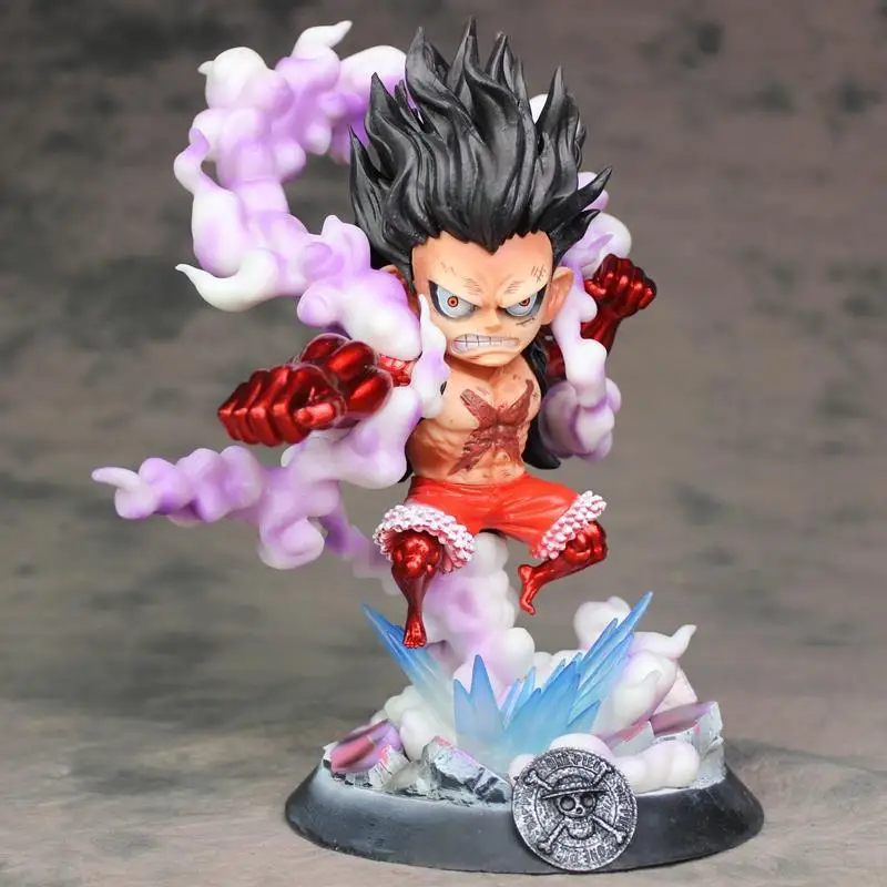 

Anime One Piece sd gk Fourth Gear Snake Form Straw Hat Luffy Garage Kit Model