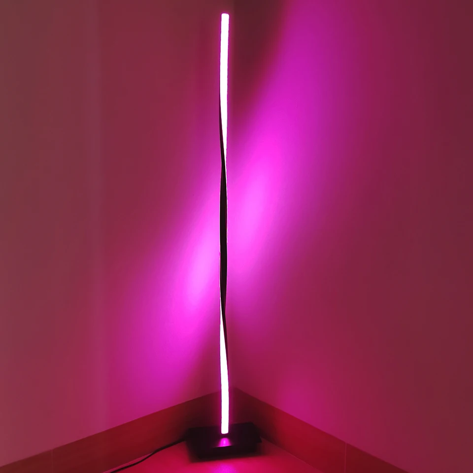 Conduziu a Lâmpada de Assoalho Luzes do Quarto Nordic Decoração Casa Cabeceira Leitura Suporte Luzes Sala Estar Interior pé Rgb 3 Nordic rgb conduziu a lâmpada de assoalho