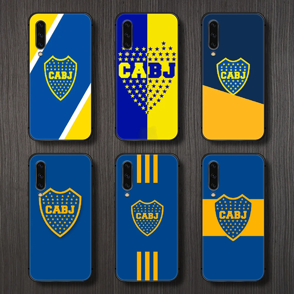 Boca Juniors Phone Case Cover For Samsung Galaxy A10 A20 A30 E A40 A50 A51 A70 A71 J 5 6 7 8 S black cover pretty cell | Мобильные