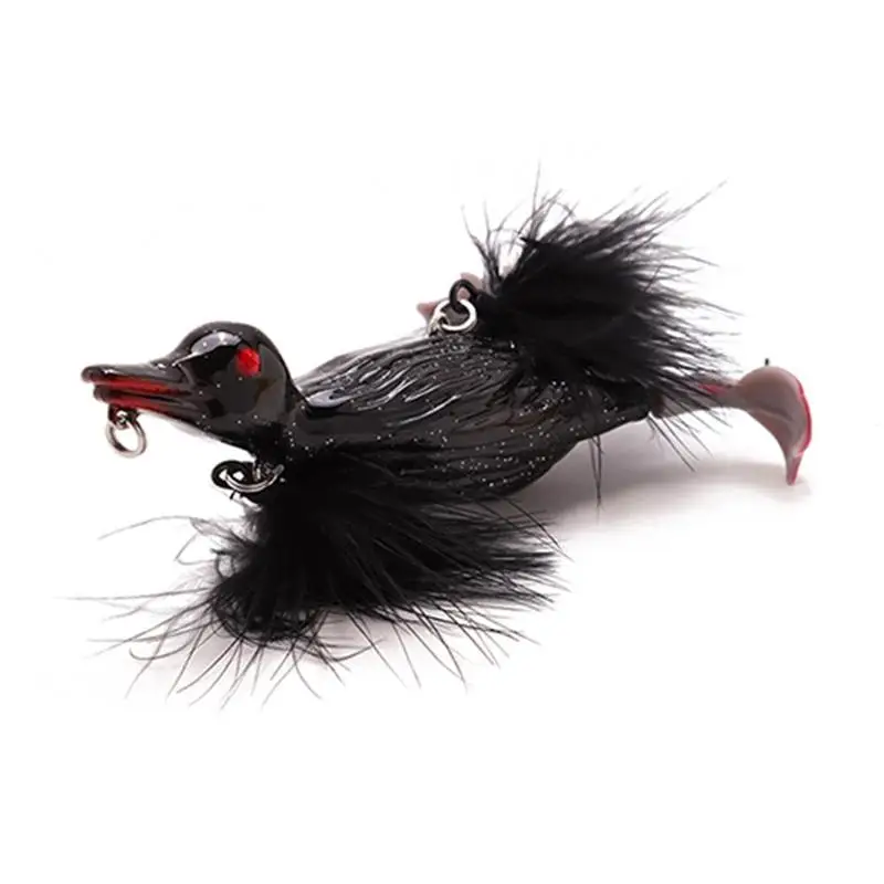 Details about   Artificial Duck Fishing Lure 3D Bait Plopping Splashing Feet Stream Tackle Geer 