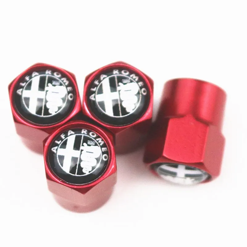 For alfa romeo 4 шт. колпачки для автомобильных шин, колпачки для пневматических шин, чехол для alfa romeo 159 147 156 giulietta 147, Стайлинг автомобиля - Цвет: For alfa romeo