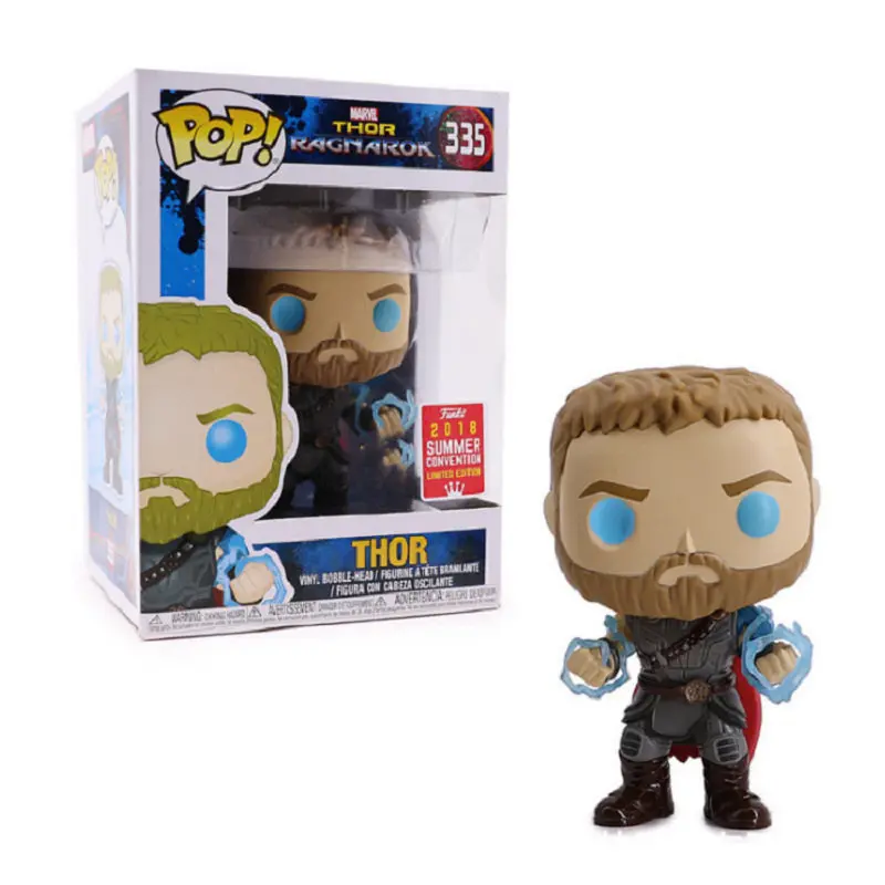 FUNKO POP Marvel Мстители: эндшпиль танос Тор Человек-паук Халк Стэн ли Железный ПВХ фигурка игрушки для детей Рождественский подарок - Цвет: Темный хаки