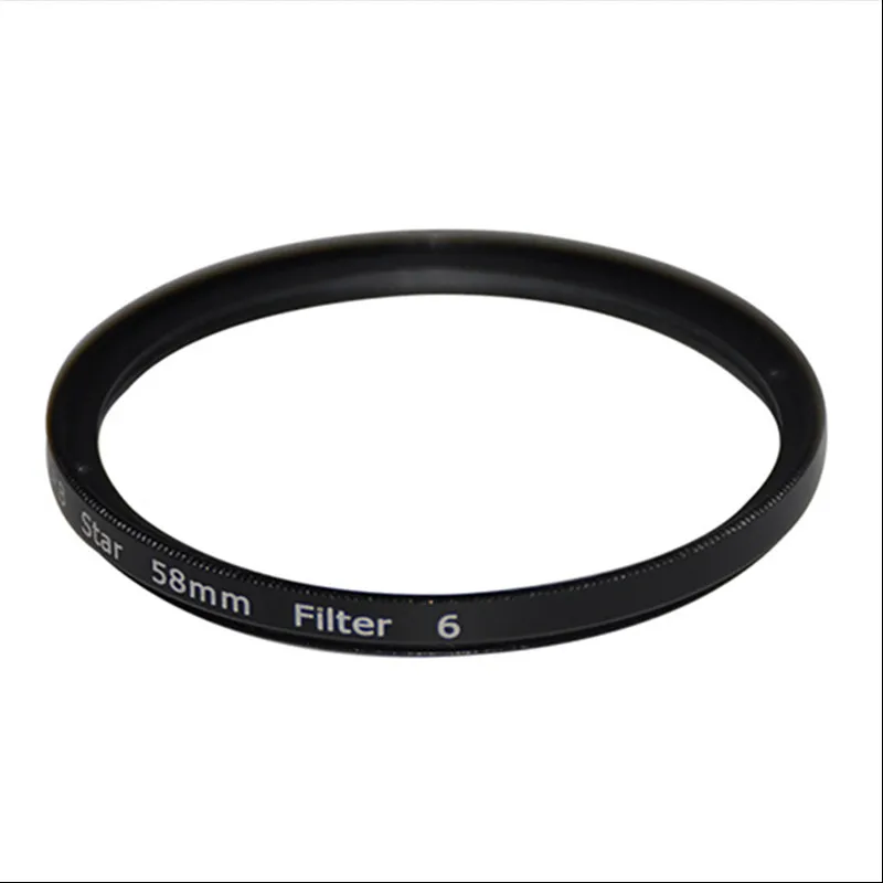 2 шт. 58 мм Star Line Star фильтр 6 Piont Filtro для зеркальных объективов аксессуары фильтры для камеры 58 мм Starlight