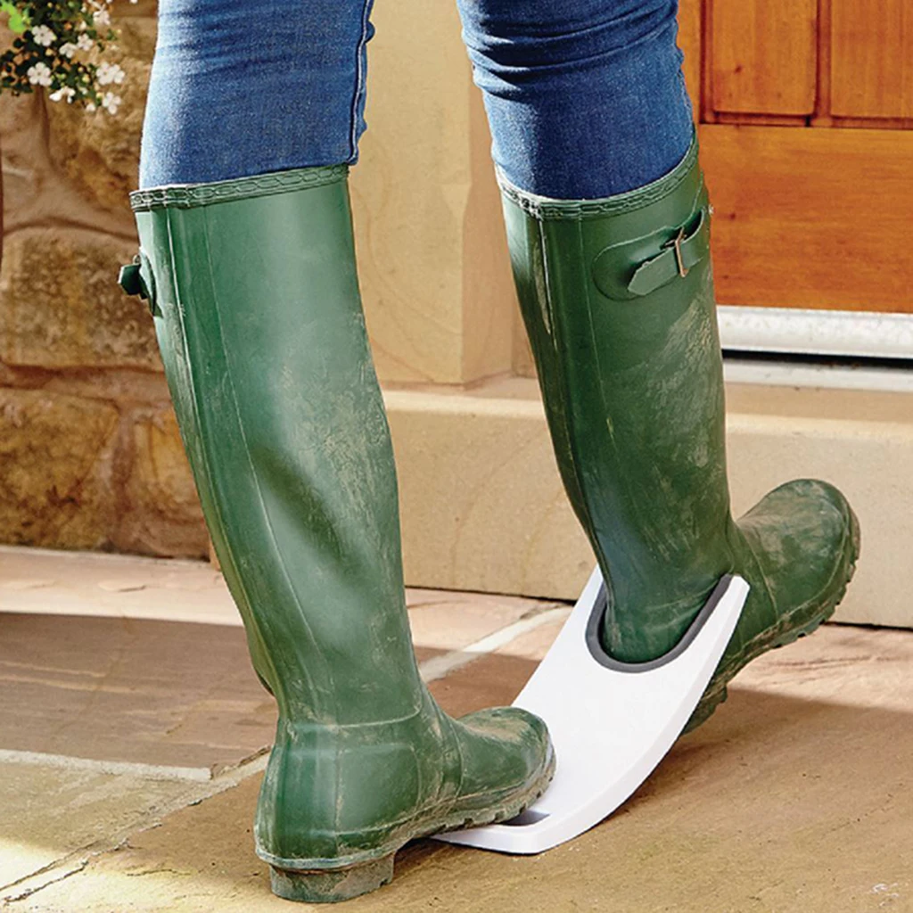 Portable Women Men Cowboy Rubber Boots Soft Grip Shoes Removal Puller Jack  Shoe Remover Scraper
