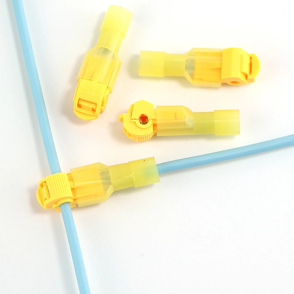 

T-Tap Quick Wire Connector Waterproof Quick Wire Connectors Wire Insulated 22-10AWG Electrical Electrical Car Audio Kit Tool Set