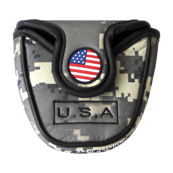 

Golf Mallet Putter Head Cover Protector Bag Guard with Magnetic Closure