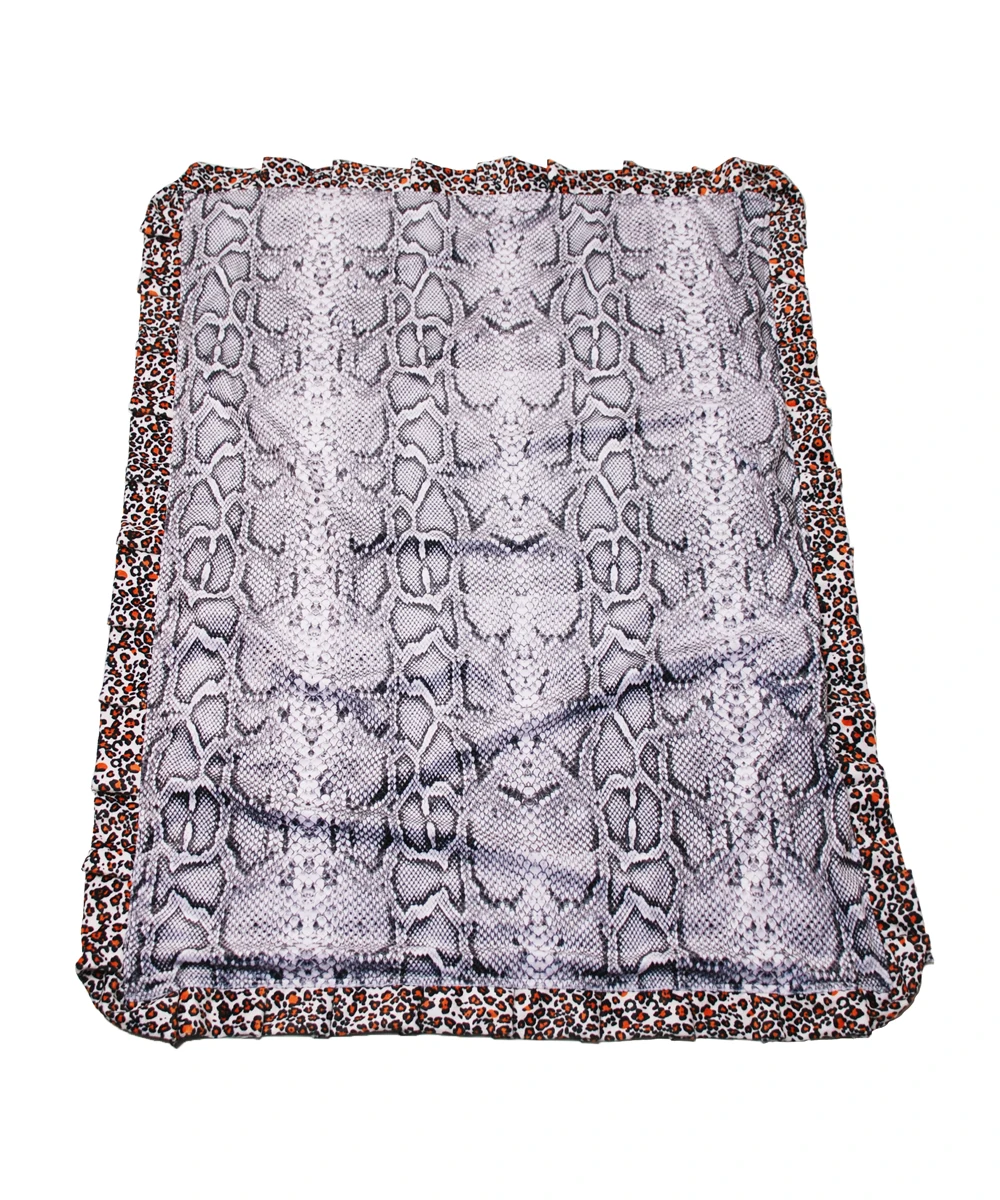 Образец черного подсолнуха, гофрированное Одеяло Минки с монограммой, детское одеяло, шаль с несколькими узорами DOM1091310