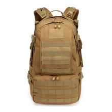 Molle Компьютерная сумка для путешествий на открытом воздухе для альпинизма коричневый Тактический 60л рыболовный рюкзак