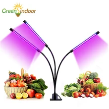 Indoor Lamp For Plants 27W USB Led Grow Light Phyto Lamp Red Blue Full Spectrum Timer Lamps For Flowers Succulents 3 Switch Mode