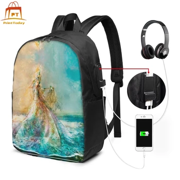 

Seashell Backpack Seashell Backpacks High quality Trending Bag Multi Purpose Teen Shopper Pattern Bags