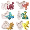 Stylish Dinosaur Silicone Mold Sugar Cartoon Animal Chocolate Cake Decoration Mould New DIY Creative Baking Moudels Kitchen Tool ► Photo 3/6