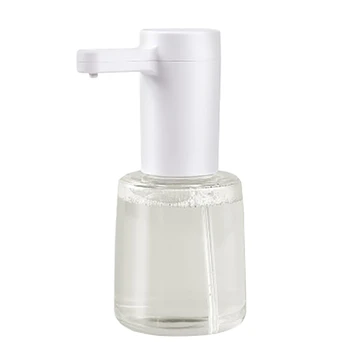 

450Ml Rechargeable Automatic Sensor Soap Dispenser Touchless Foaming Soap Dispenser with Colorful Changing Lights