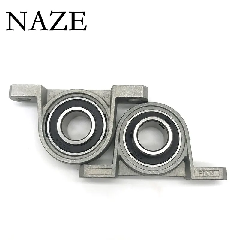 

NAZE 2pcs KP000 10mm Miniature Zinc Alloy Insert Linear Bearing Shaft Support CNC Part Vertical Seat of Mechanical Shaft