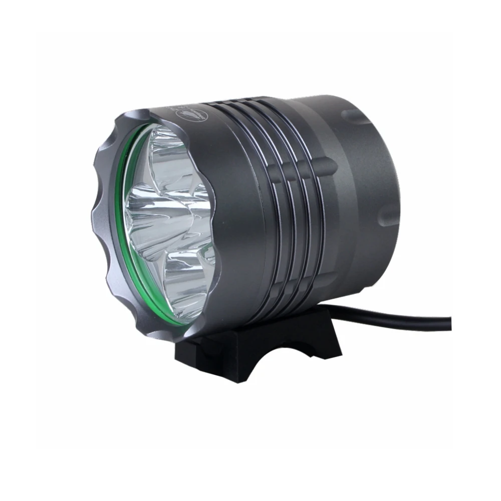 ZHISHUNJIA ZSJ005 Велосипедные фары 5 X Cree XM-L T6 4000lm 3 режима велосипедные фонари 6x18650 сумка для велосипеда на передней раме свет