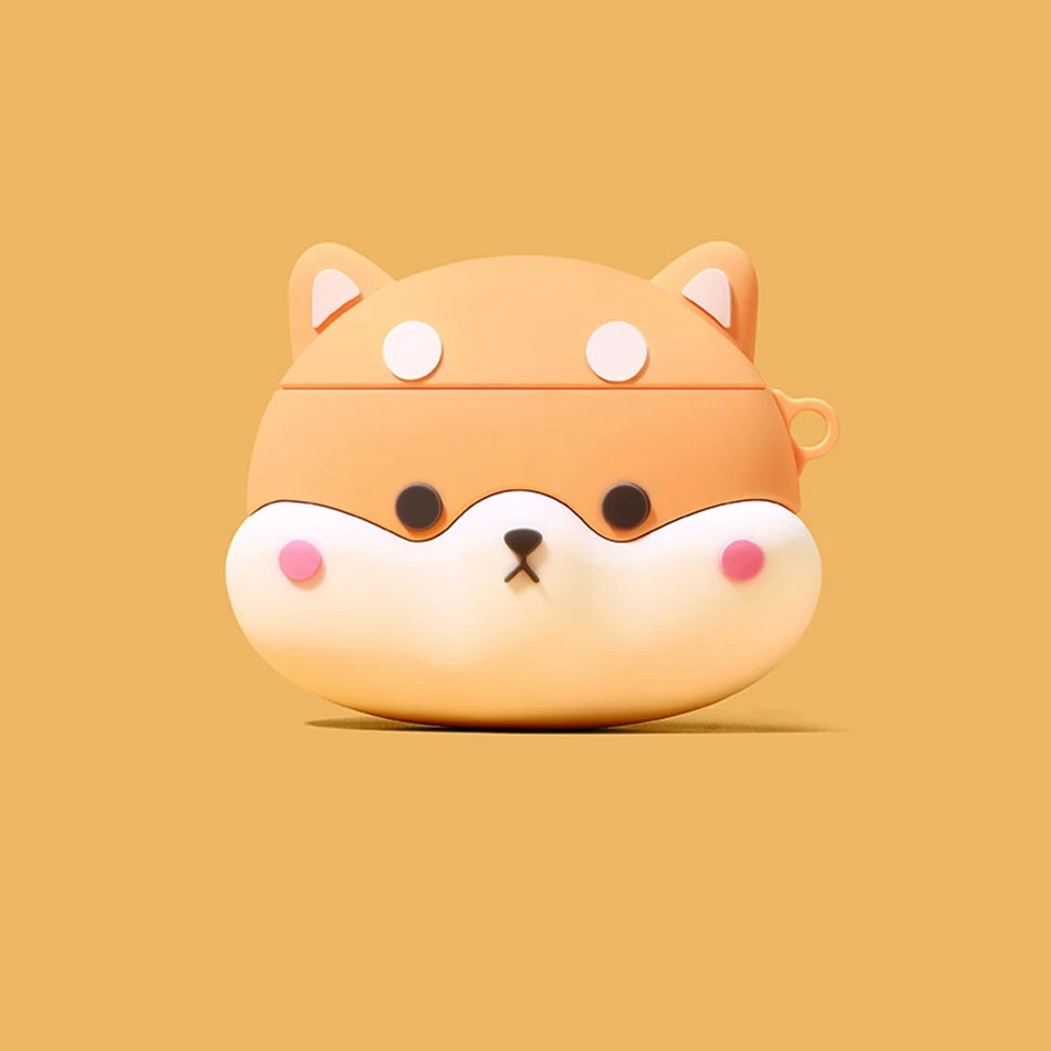 3D наушники в виде кролика чехол s для AirPods 2 Чехол милый кот собака с принтом
