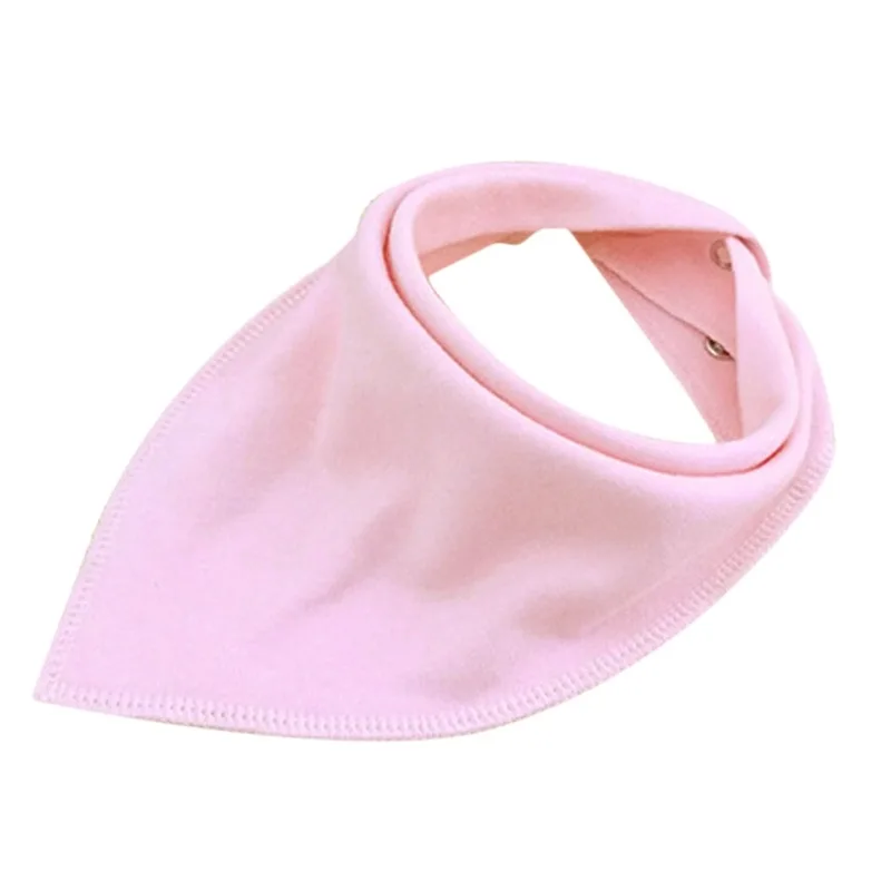 Pink Слюнявчик, полотенце для малышей, Слюнявчики и антикапельные веревки, супер абсорбент, хлопковая бандана для младенцев, слюнявчик, шарф для кормления новорожденных - Цвет: Pink
