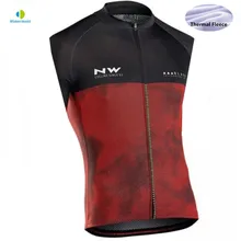 Зимний теплый флисовый NW жилет для велоспорта без рукавов для шоссейного велосипеда, велосипедная майка, верхняя одежда для велоспорта, одежда для велоспорта