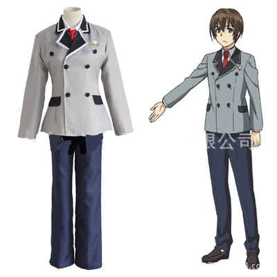 High Quallity Anime Shimoneta to Iu Gainen ga Sonzai Shinai Taikutsu na Sekai Man Cosplay Costume Coat + Pants Tie | Тематическая