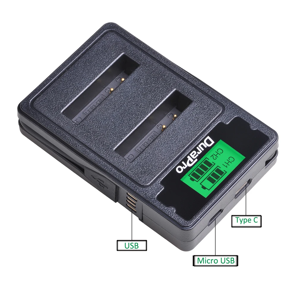 Batteria e caricabatterie per Canon Powershot S120, SX510 HS, SX280 HS, SX500 IS, SX700, D20, S90, D30 - NB-6LH 93