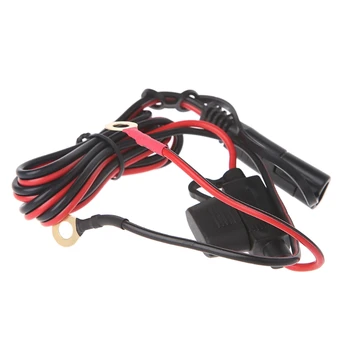 

Hot 1 Pc Motorcycle DC12V 2.1A Waterproof USB Charger Kit SAE to USB Adapter+Extension Harness YHQ