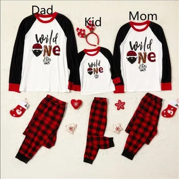 

Family Christmas Pajamas 2020 Xmas Family Matching Pyjamas Set Clothes Mother Daughter Father Baby Sleepwear Nightwear Outfits