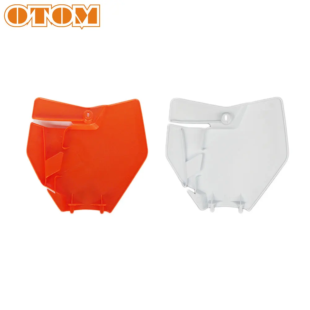 OTOM передний номерной знак пластиковый чехол белый оранжевый для KTM SX SXF XC 125 250 350 450