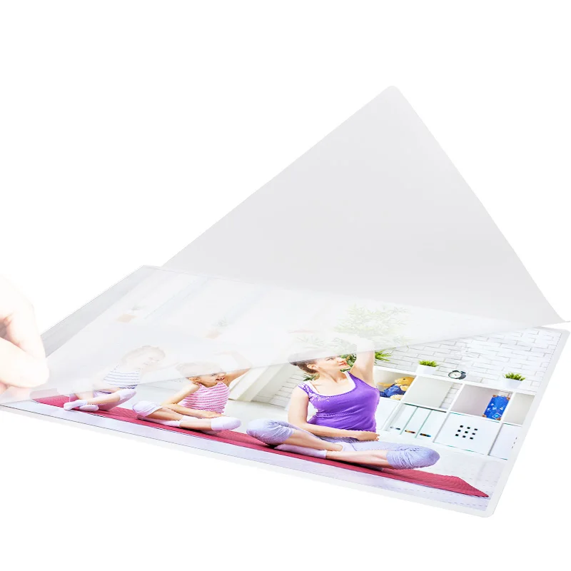 100pcs 3 Inch 3R 4R 5R Thermal Laminating Film lamination film Hot Laminator Plastic Pouch Film