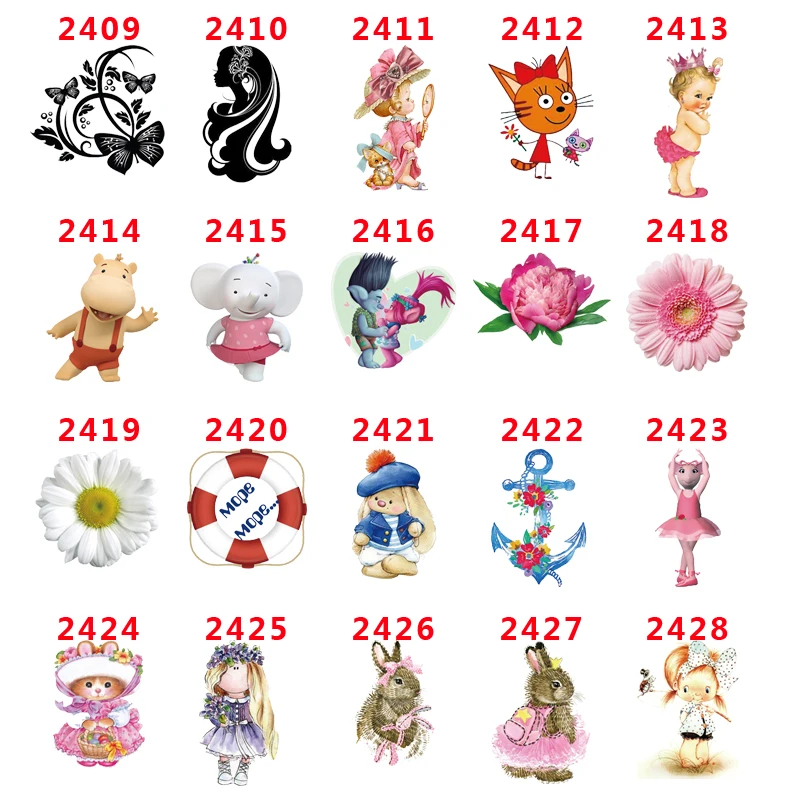 30 шт мультфильм персонаж плоское украшение из смолы PR 2409