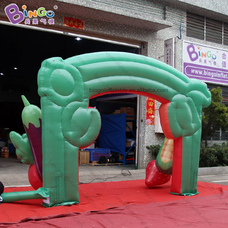 Бинго®4*3 м высокий надувной фруктовый арочный шар надувной наружный декор для детей развлечений