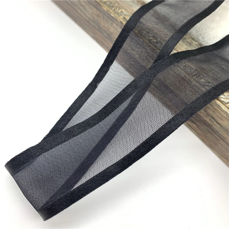 Satin Edge Ribbon Organza Ribbon 5yards/Lot 25mm For Bow Wedding Christmas Decoration DIY Wrapping ribbon decoration satin ribbons ribbon supplies christmas ribbon organza ribbon wrapping ribbon satin ribbon sewing ribbon