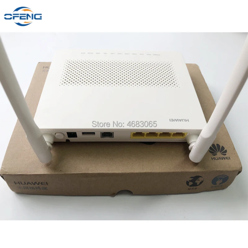 7Pcs Free Shipping onu huawei gpon EG8141A5 ONT Wifi FTTH Router Modem 5dBi English software 1GE+3FE+1TEL+USB+WIFI | Мобильные
