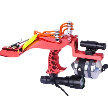 

2019 New Powerful Catapult Full Set Fishing Slingshot Laser Slingshot Powerful Fishing Catapult With Fishing Darts Catch Fish