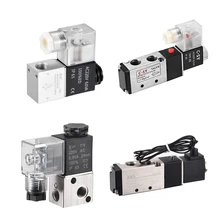 Uxcell 1 шт. электрические Управление электромагнитный клапан 0,125/0,25 insh герметизирующая ptfe-лента для Пневматический воздушный NC один AC 220V 2/3/5 Путь 2 Позиция