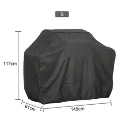 Durable Waterproof BBQ Grill Cover - Anti-Dust, Heavy Duty, Round Protective Cover (5)