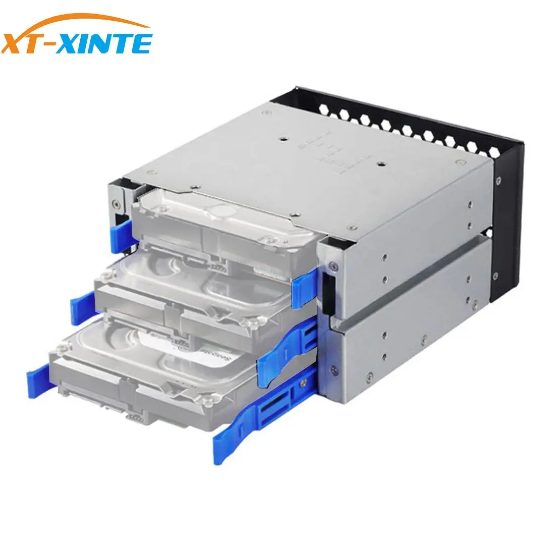XT XINTE disco duro HDD de gran capacidad, 3 puertos, bandeja de disco duro SAS SATA, Cable Caddy w SATA, Accesorios para ordenador|Estuches para discos duros| - AliExpress