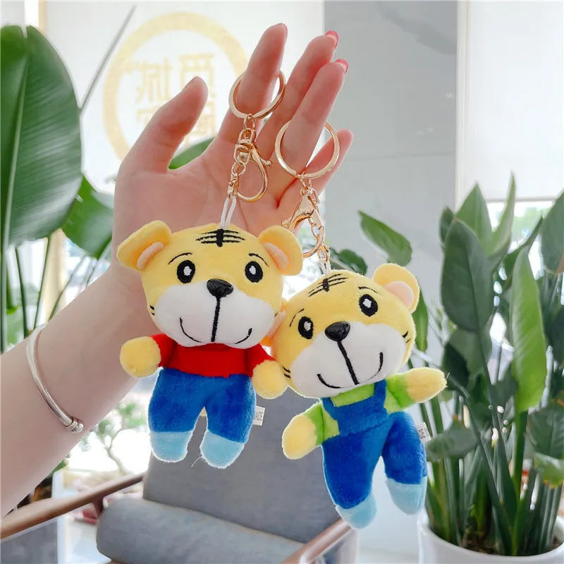 

Милый маленький тигр популярный изысканный кулон брелок для украшения хорошего качества Мягкая Успокаивающая кукла рождественский Забавный подарок