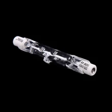 1 шт. 78 мм R7s Галогенная прожекторная лампа галогенная лампа R7s лампы 150 Вт 2000лм галогенная лампа вольфрамовая нить Двусторонняя линейная