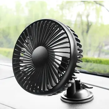 

Car Universal Fan 12V/24V General Motors Small Electric Fan Big Truck Single Head Shake Head USB Fan with Sucker