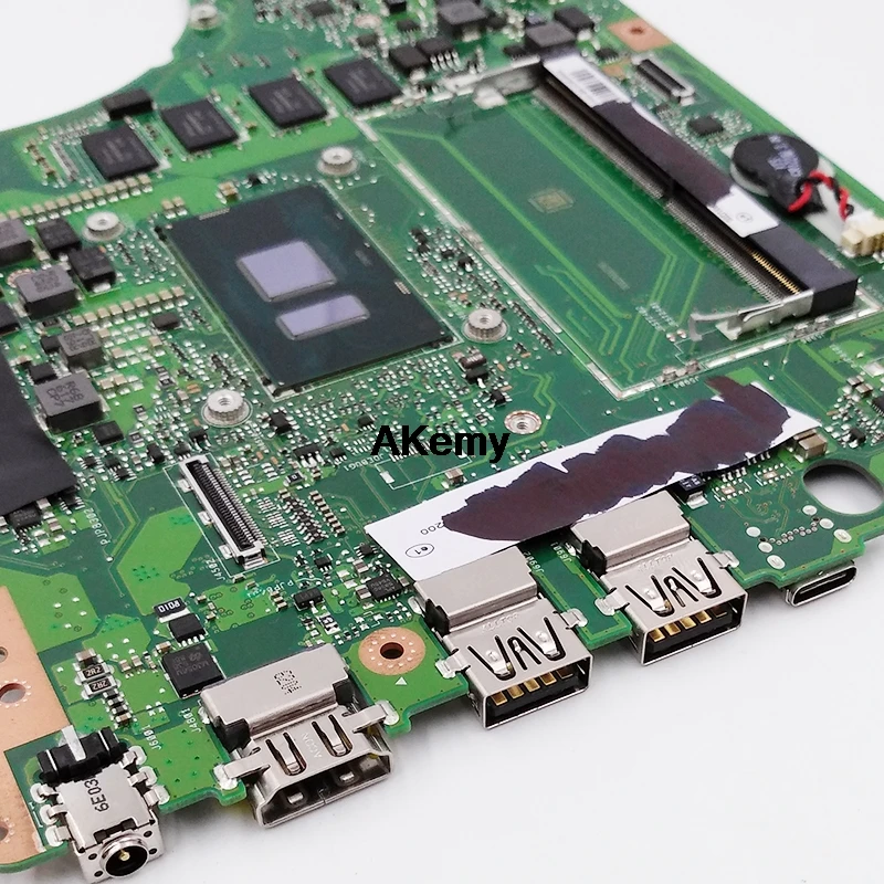 LAOKE для ASUS UX560UA-1B Q504UA материнская плата для ноутбука с I5-6200U процессором PN 60NB0BZ0-MB1300 8 Гб оперативной памяти DDR3 тест ОК