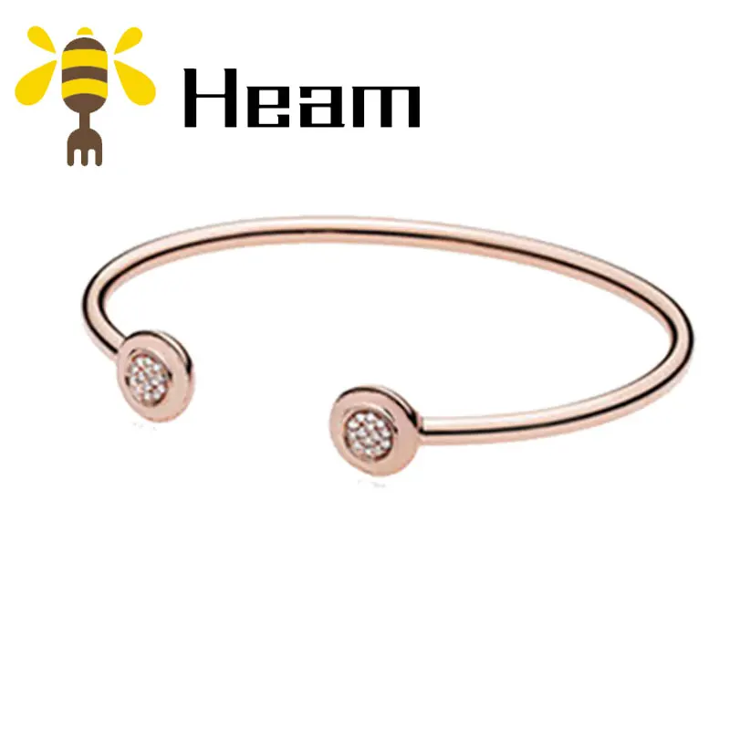 Heam, высокое качество,, Стерлинговое Серебро, 925 пробы, pan, очаровательный браслет для женщин, модный, элегантный, роскошный, сделай сам, аутентичное ювелирное изделие