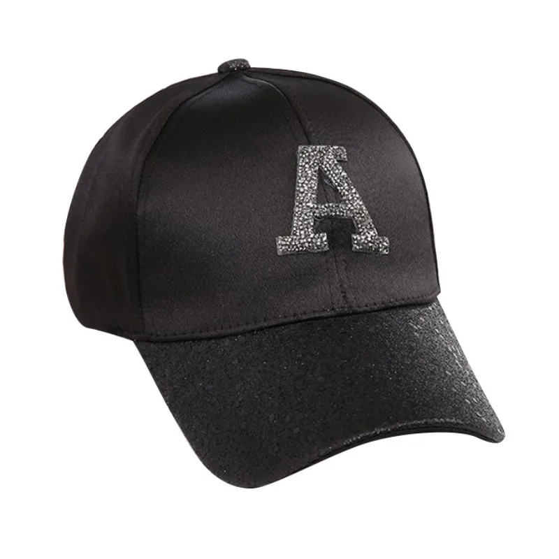 Kids Boys Girls Adjustable Hat Baby Baseball Cap Breathable Sequin Letter Printed Visors Hats