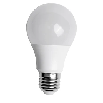 

High voltage E27 5W plastic aluminum RGB light bulb with remote control 85V-262V