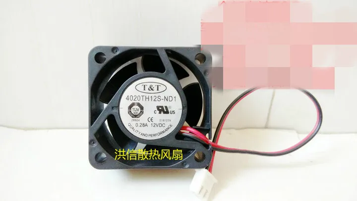 Brand new T &ampamp 4020th12s-nd1 DC12V 0.28a 4cm 40 * 20MM cooling fan | Компьютеры и офис