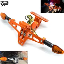 Кронштейн для номерного знака мотоцикла, держатель заездов, поворотный светильник для KTM 690 Enduro R 950 Super Enduro 790 ADVENTURE R