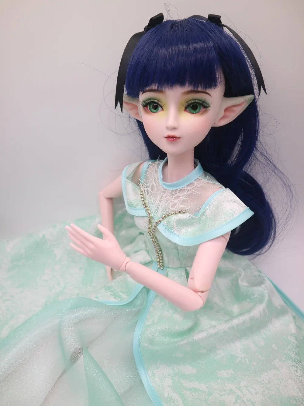 Индивидуальные BJD куклы эльф кукла DIY пластиковая кукла 24 шарнира шарнирная кукла 58 см