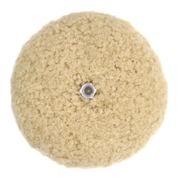 

Super buff Wool 8 Inch Double-Side Compound Pad Polishing Pad 100% Wool