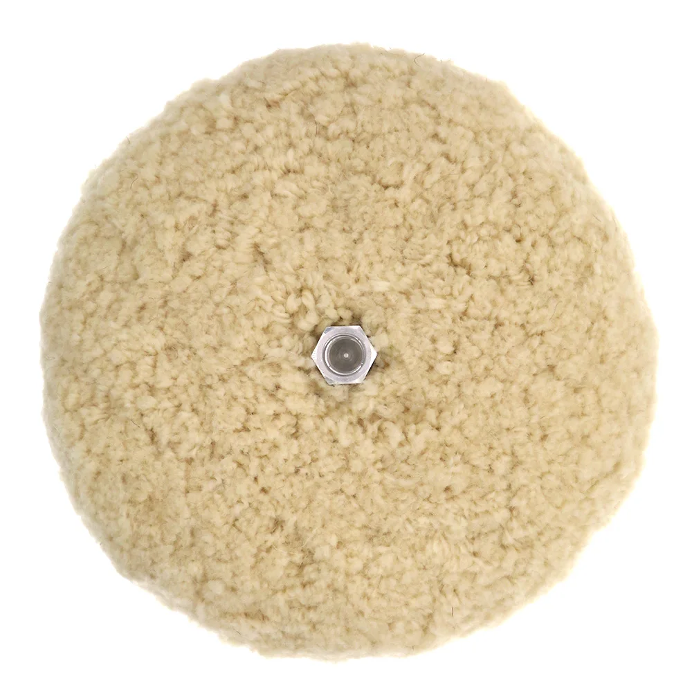 Almofada de Polimento Composto de Dupla Super Buff Polegada Face 100% lã 8